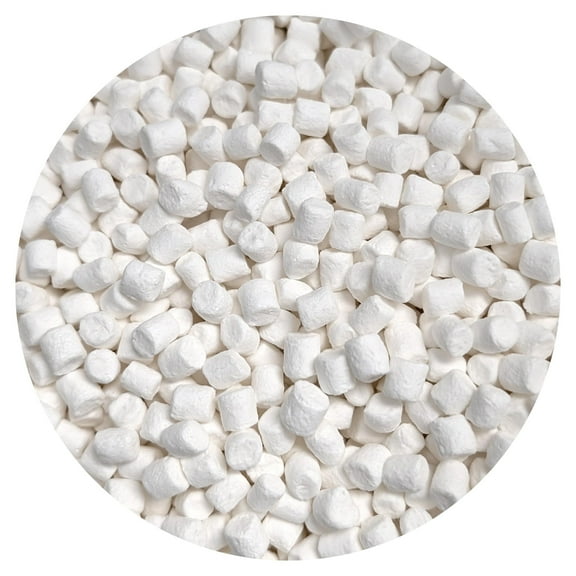 Dehydrated Marshmallows, 2 Pound Bulk Bag Mini Marshmallows, The Hampton Popcorn & Candy Company