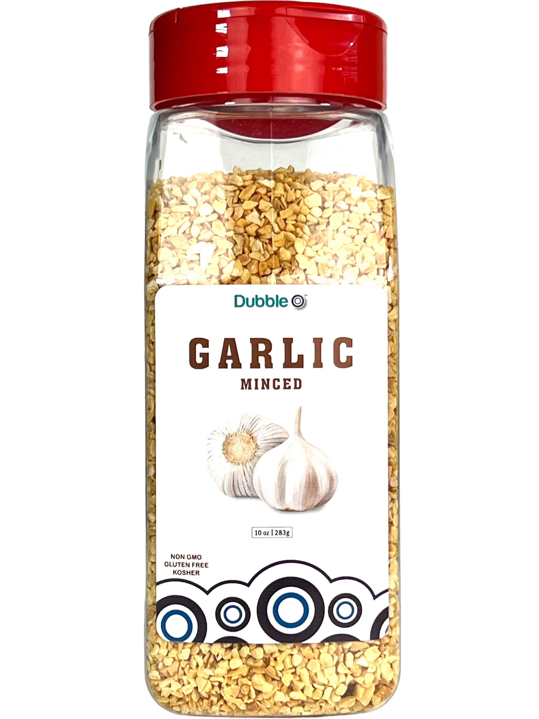 Dehydrated Minced Garlic 10 oz. ⦿ Dried Garlic For Seasoning ⦿ Non