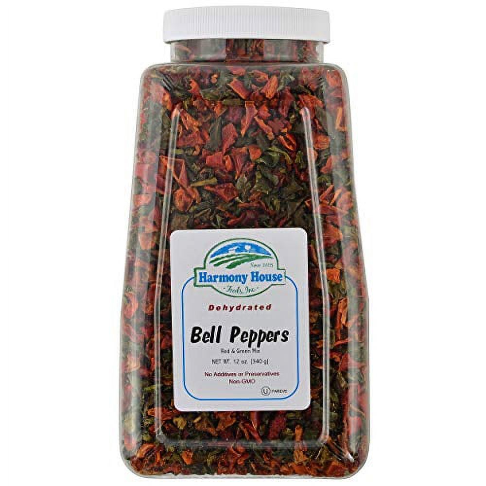 Dehydrated Mixed Bell Peppers