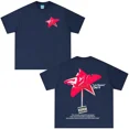 thumbnail image 1 of Dei V Los Flavorz Album Tour 2025 Merch Unisex Oversized Soft Cotton Graphic Crewneck T-Shirt - Retro Latin Hip Hop Summer Streetwear, 1 of 5