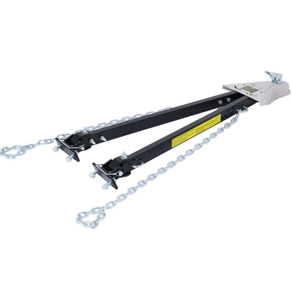 Deiokin Universal Car RV Tow Bars for Flat or Dinghy Towing, 5,000 lbs Capacity, 2-Inch Coupler, Heavy-Duty Adjustable Tow Bar for Vehicle Bumper