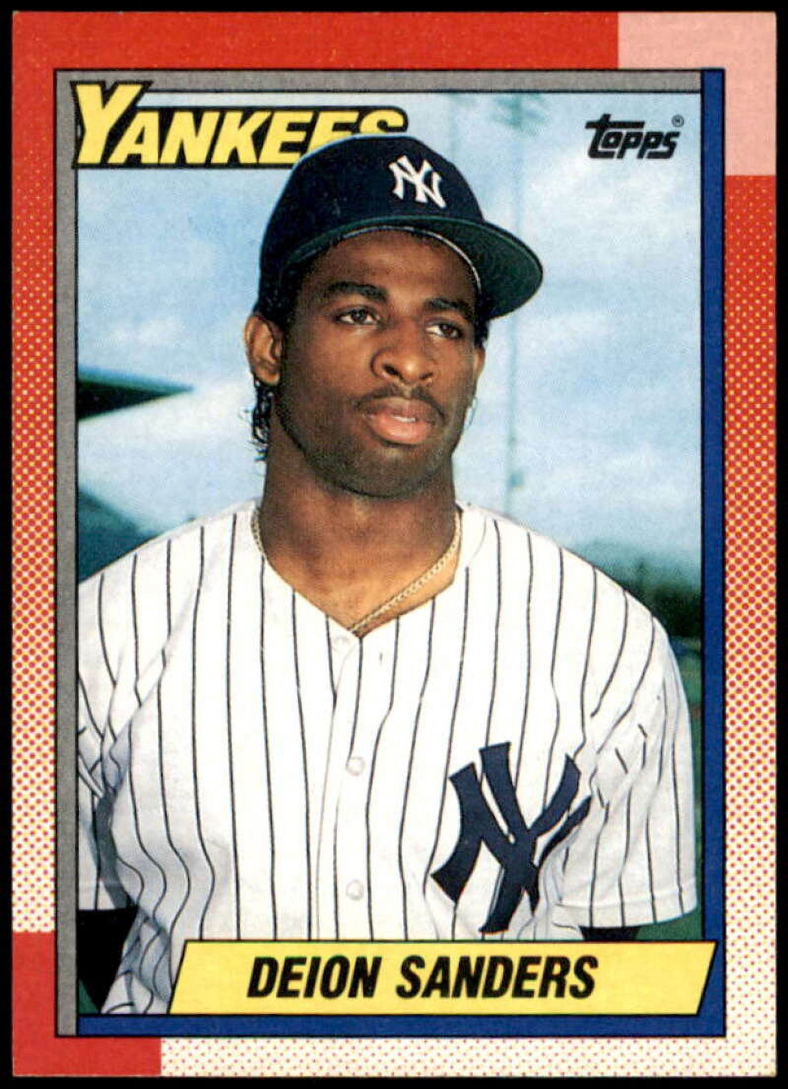 Deion Sanders Rookie Card 1990 Topps 61