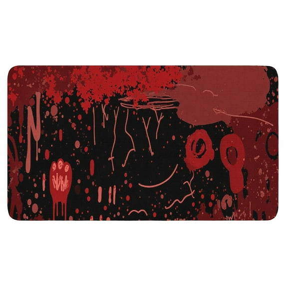 DeisgnName Welcome Doormat,Non-Slip Doormat Indoor Outdoor 17x30 Inch Pumpkin Skull Bat Spider Switch Rug for Winter Holiday Home Kitchen