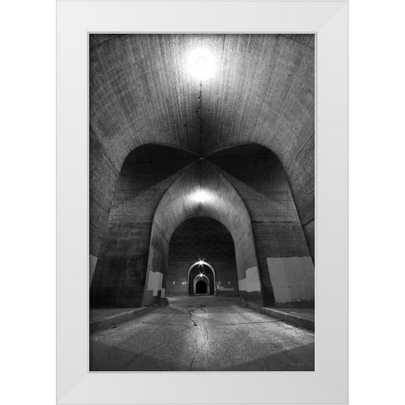 Deiter, Lori 11x14 White Modern Wood Framed Museum Art Print Titled - Beneath the State Street Bridge