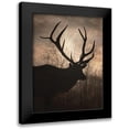 thumbnail image 1 of Deiter, Lori 12x14 Black Modern Framed Museum Art Print Titled - Elk Sunrise I, 1 of 5
