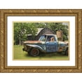 thumbnail image 1 of Deiter, Lori 14x11 Gold Ornate Wood Framed with Double Matting Museum Art Print Titled - Born to Ride, 1 of 4
