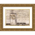 thumbnail image 1 of Deiter, Lori 14x11 Gold Ornate Wood Framed with Double Matting Museum Art Print Titled - Welcome Family and Friends, 1 of 4