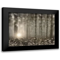 Deiter, Lori 14x12 Black Modern Framed Museum Art Print Titled - My Wish for You - Trees