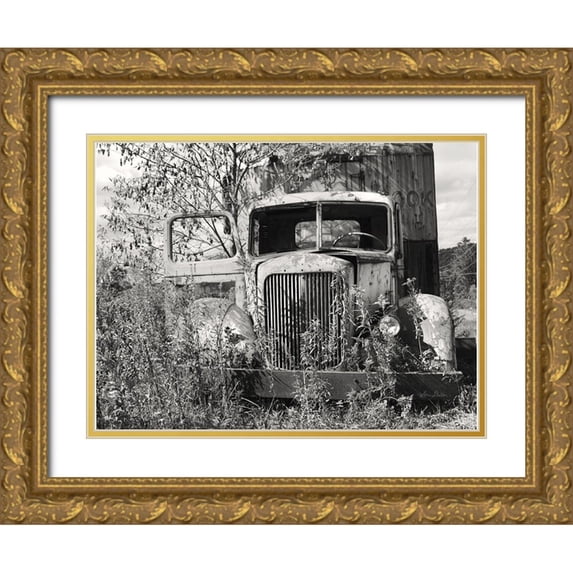 Deiter, Lori 14x12 Gold Ornate Wood Framed with Double Matting Museum Art Print Titled - Dont Leave Me Hanging