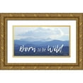 thumbnail image 1 of Deiter, Lori 14x9 Gold Ornate Wood Framed with Double Matting Museum Art Print Titled - Born to be Wild, 1 of 4