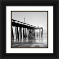 thumbnail image 1 of Deiter, Lori 15x15 Black Ornate Wood Framed with Double Matting Museum Art Print Titled - Sunrise at the Pier I, 1 of 4