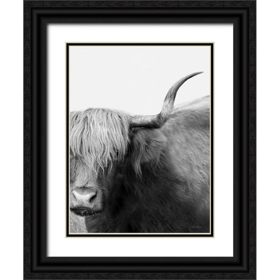 Deiter, Lori 15x18 Black Ornate Wood Framed with Double Matting Museum Art Print Titled - Haircut Needed