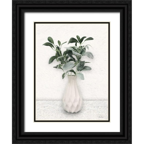 Deiter, Lori 15x18 Black Ornate Wood Framed with Double Matting Museum Art Print Titled - White Dreams