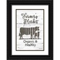 thumbnail image 1 of Deiter, Lori 17x24 Black Ornate Wood Framed with Double Matting Museum Art Print Titled - Farmers Market, 1 of 4