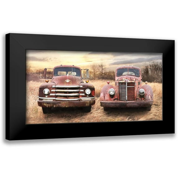 Deiter, Lori 18x11 Black Modern Framed Museum Art Print Titled - I Like Big Trucks
