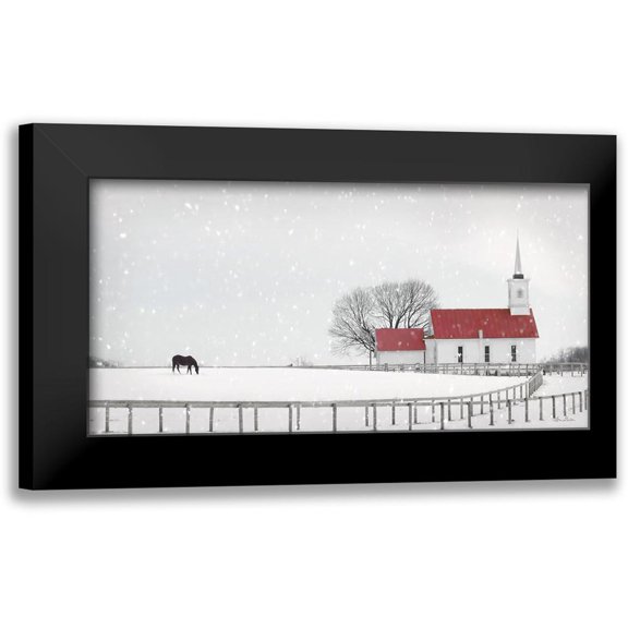 Deiter, Lori 18x11 Black Modern Framed Museum Art Print Titled - The Old Meetinghouse