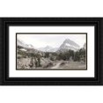 thumbnail image 1 of Deiter, Lori 18x11 Black Ornate Wood Framed with Double Matting Museum Art Print Titled - Glacier National Park, 1 of 4