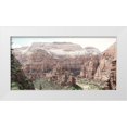 thumbnail image 1 of Deiter, Lori 18x11 White Modern Wood Framed Museum Art Print Titled - Hiking in Zion, 1 of 4