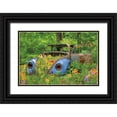 thumbnail image 1 of Deiter, Lori 18x13 Black Ornate Wood Framed with Double Matting Museum Art Print Titled - German Flower Pot, 1 of 4