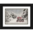 thumbnail image 1 of Deiter, Lori 18x13 Black Ornate Wood Framed with Double Matting Museum Art Print Titled - Winter Wonderland, 1 of 4