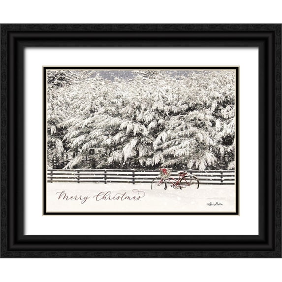 Deiter, Lori 18x15 Black Ornate Wood Framed with Double Matting Museum Art Print Titled - In the Midst of Winter