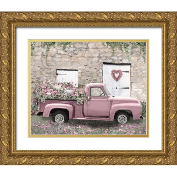Deiter, Lori 18x15 Gold Ornate Wood Framed with Double Matting Museum Art Print Titled - The Perfect Hideaway