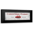 thumbnail image 1 of Deiter, Lori 18x9 Black Modern Framed Museum Art Print Titled - Christmas Market, 1 of 5