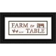 thumbnail image 1 of Deiter, Lori 18x9 Black Ornate Wood Framed with Double Matting Museum Art Print Titled - Farm to Table, 1 of 4