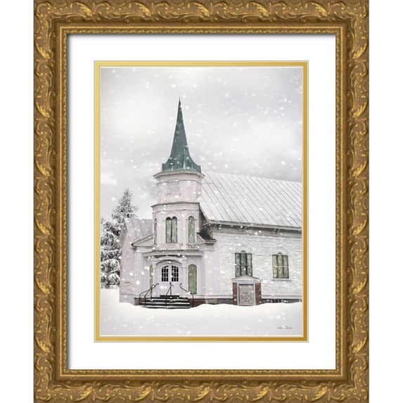 Deiter, Lori 19x24 Gold Ornate Wood Framed with Double Matting Museum Art Print Titled - Covenant Reformed Church