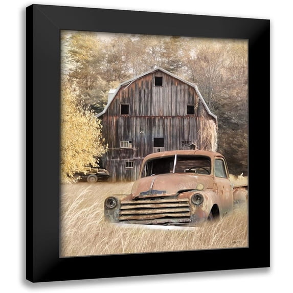 Deiter, Lori 20x24 Black Modern Framed Museum Art Print Titled - New Stuff Doesnt Have Character