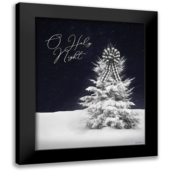Deiter, Lori 20x24 Black Modern Framed Museum Art Print Titled - O Holy Night