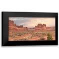 thumbnail image 1 of Deiter, Lori 24x14 Black Modern Framed Museum Art Print Titled - Dusty Desert III, 1 of 5