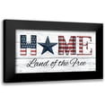 thumbnail image 1 of Deiter, Lori 24x14 Black Modern Framed Museum Art Print Titled - Home - Land of the Free, 1 of 5