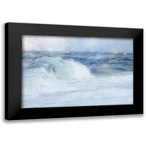 Deiter, Lori 24x17 Black Modern Framed Museum Art Print Titled - Curly Wave