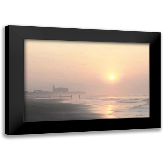 Deiter, Lori 24x17 Black Modern Framed Museum Art Print Titled - Ocean City Sunrise