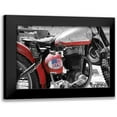 thumbnail image 1 of Deiter, Lori 24x17 Black Modern Framed Museum Art Print Titled - Route 66 Motorcycle, 1 of 5