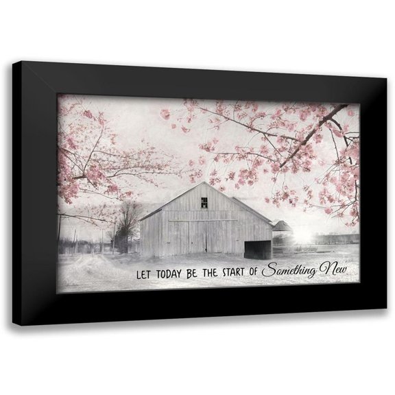 Deiter, Lori 24x17 Black Modern Framed Museum Art Print Titled - Something New