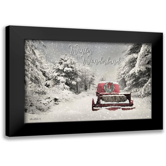 Deiter, Lori 24x17 Black Modern Framed Museum Art Print Titled - Winter Wonderland