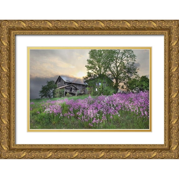 Deiter, Lori 24x17 Gold Ornate Wood Framed with Double Matting Museum Art Print Titled - Country Living