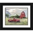thumbnail image 1 of Deiter, Lori 24x19 Black Ornate Wood Framed with Double Matting Museum Art Print Titled - God Bless America, 1 of 4