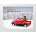 thumbnail image 1 of Deiter, Lori 24x19 White Modern Wood Framed Museum Art Print Titled - Through the Woods, 1 of 4