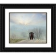thumbnail image 1 of Deiter, Lori 24x20 Black Ornate Wood Framed with Double Matting Museum Art Print Titled - Beyond the Horizon, 1 of 4