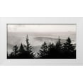 thumbnail image 1 of Deiter, Lori 32x18 White Modern Wood Framed Museum Art Print Titled - Elegant Layers III, 1 of 4