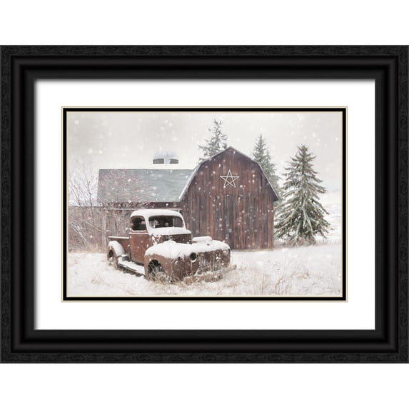 Deiter, Lori 32x23 Black Ornate Wood Framed with Double Matting Museum Art Print Titled - Youth is a Gift