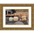 thumbnail image 1 of Deiter, Lori 32x23 Gold Ornate Wood Framed with Double Matting Museum Art Print Titled - Autumn Pumpkin Harvest, 1 of 4