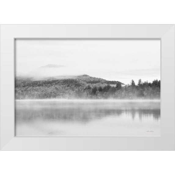 Deiter, Lori 32x23 White Modern Wood Framed Museum Art Print Titled - Foggy View