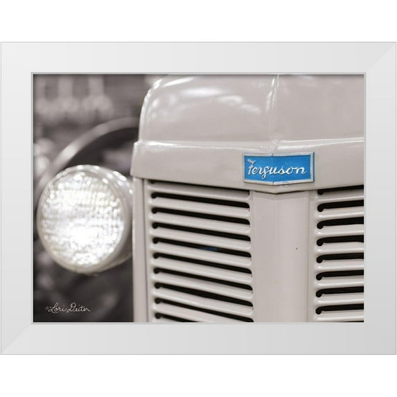 Deiter, Lori 32x25 White Modern Wood Framed Museum Art Print Titled - Massey-Ferguson II