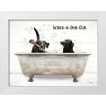 thumbnail image 1 of Deiter, Lori 32x25 White Modern Wood Framed Museum Art Print Titled - Scrub-a-Dub-Dub, 1 of 4