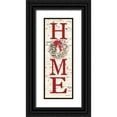 thumbnail image 1 of Deiter, Lori 7x14 Black Ornate Wood Framed with Double Matting Museum Art Print Titled - Christmas Home, 1 of 4