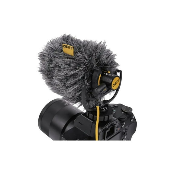 Deity V-Mic D4 Mini Ultracompact Shotgun Microphone with Dual Audio Input No Batteries Required
